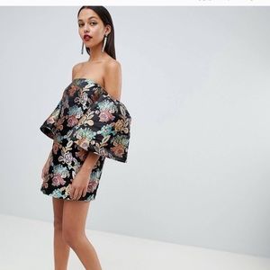 Asos bubble sleeve dress